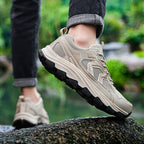 Damen Sportliche Wander-Sneaker mit rutschfester Profilsohle