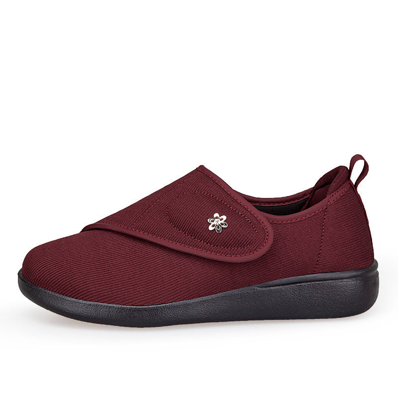 Damen Bequeme und elegante Hausschuhe mit verstellbarem Riemen R&B
