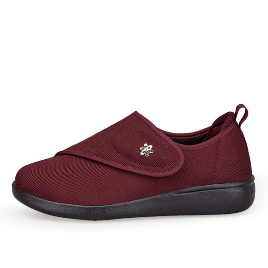 Damen Bequeme und elegante Hausschuhe mit verstellbarem Riemen R&B