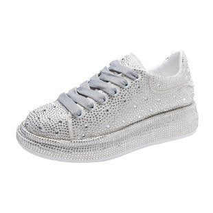 Damen Strass Verzierter Sneaker R&B