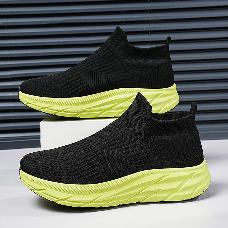 Damen Hochleistungs-Laufschuhe mit atmungsaktivem Strickoberteil und flexibler Sohle R&B