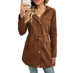 Damen Funktionsjacke mit verstellbarem Taillenzug und praktischen Taschen R&B
