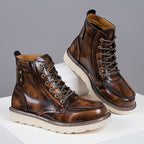 Damen Modische Arbeitsstiefel mit strapazierfähigem Obermaterial und rutschfester Sohle R&B