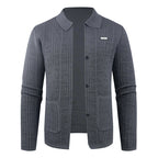 Herren modische Strickjacke mit einzigartigem Muster R&B