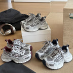 Damen Sportliche Sneaker mit atmungsaktiver Oberflächenstruktur und stoßdämpfendem Komfort