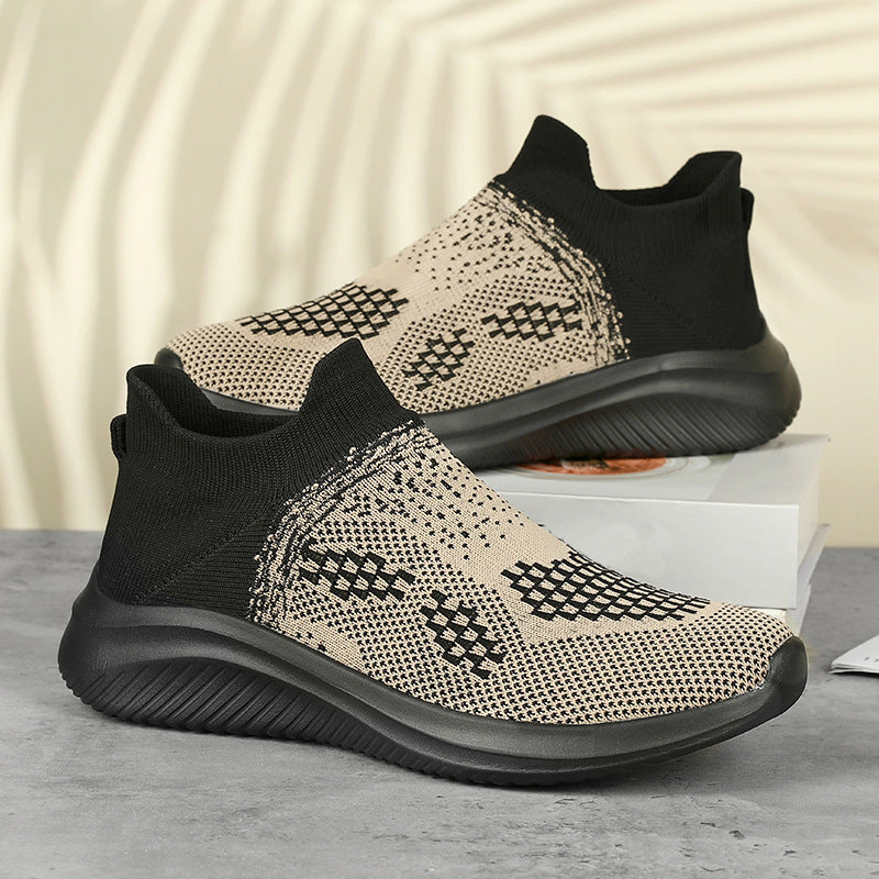Damen High-Top Sport Sneakers mit atmungsaktivem Obermaterial und flexibler Sohle