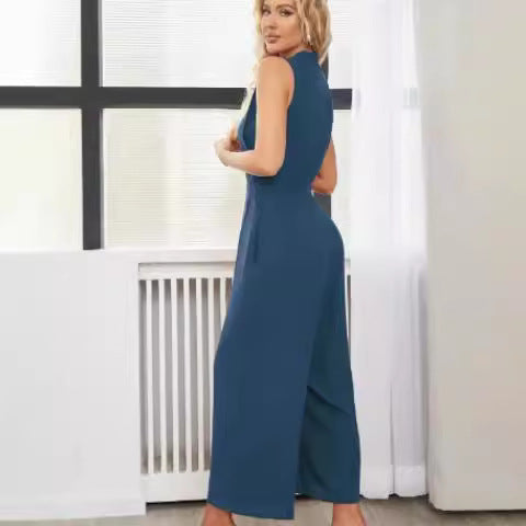 Damen Elegantes Wickelkleid mit nerfiger Detailverarbeitung R&B