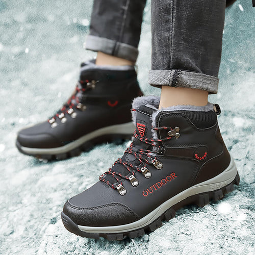 Damen Winter-Wandersandalen mit rutschfester Sohle und isolierendem Innenfutter R&B
