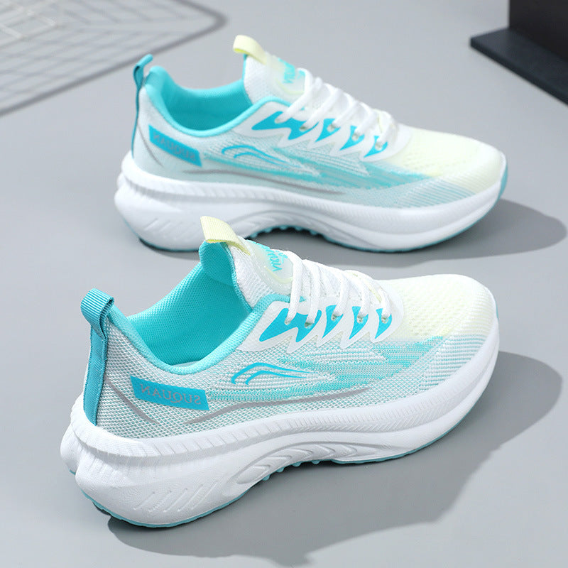 Damen Sportliche Laufschuhe mit atmungsaktivem Netzdesign und federleichter Sohle R&B