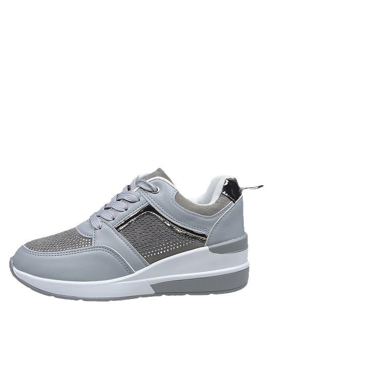 Damen Sportliche Sneakers mit atmungsaktiver Mesh-Oberfläche und dämpfender Sohle R&B