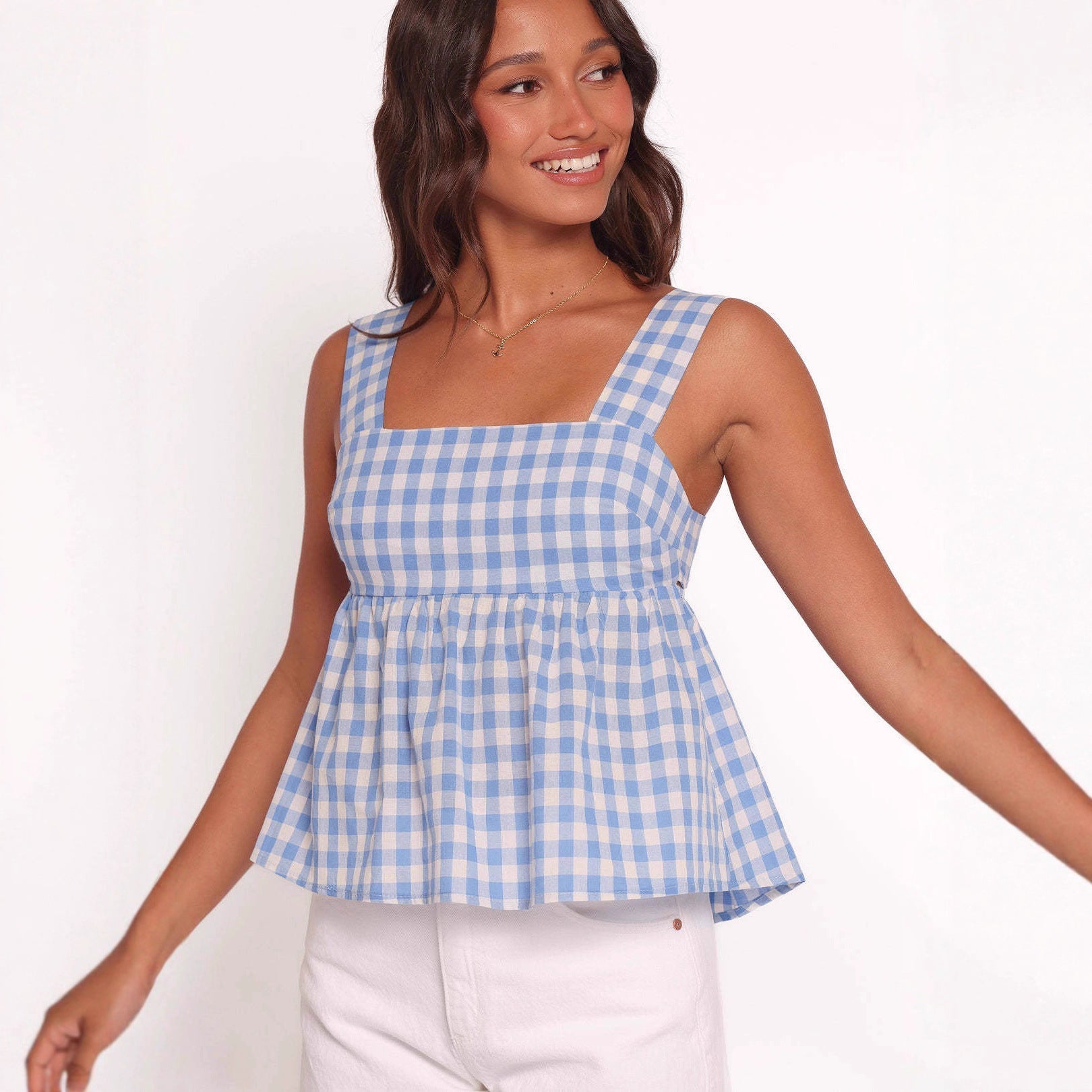 Damen Sommerliche Viskose Bluse R&B