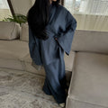 Damen lässiger Kimono Anzug R&B