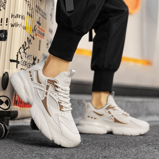 Damen Sportliche Luftpolster-Sneaker mit atmungsaktivem Obermaterial und bequemer Dämpfung R&B