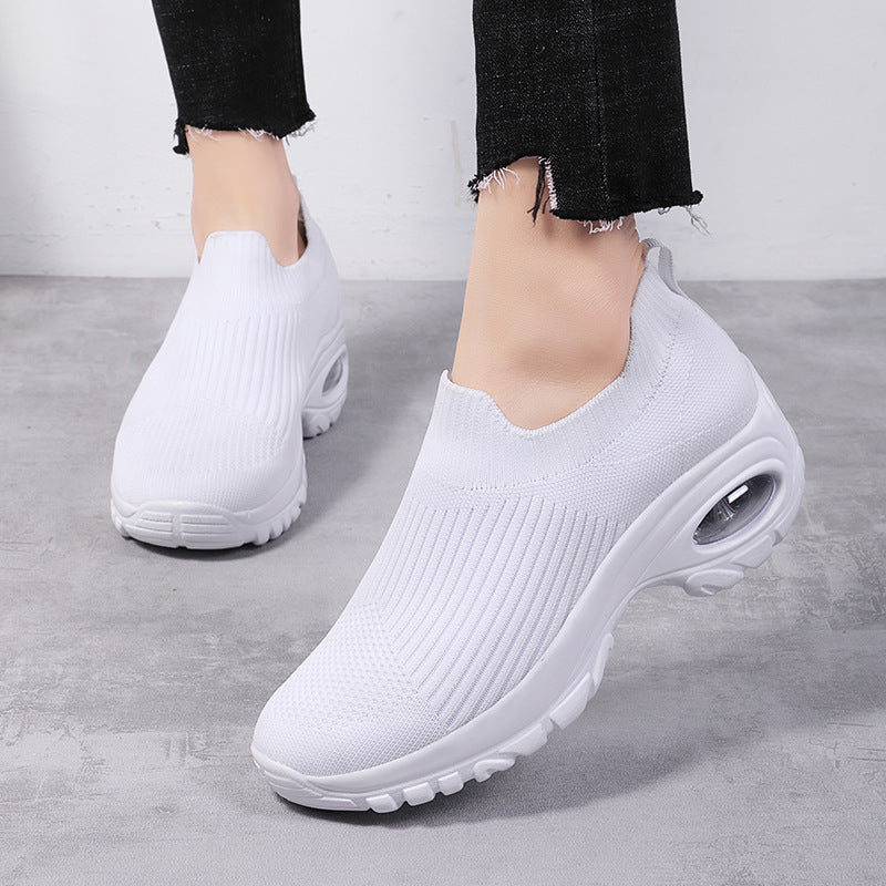 Damen Sportliche Slip-On Laufschuhe mit Luftpolster-Technologie