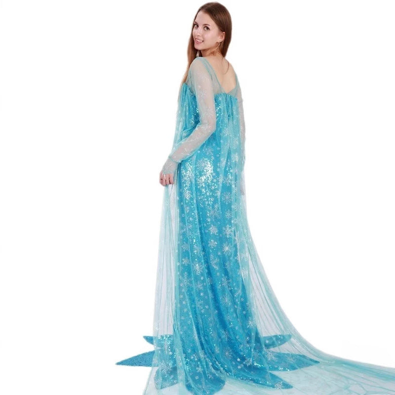 Damen Glitzerndes Meerjungfrauen-Kleid mit schimmerndem Überrock und herzförmigem Ausschnitt R&B