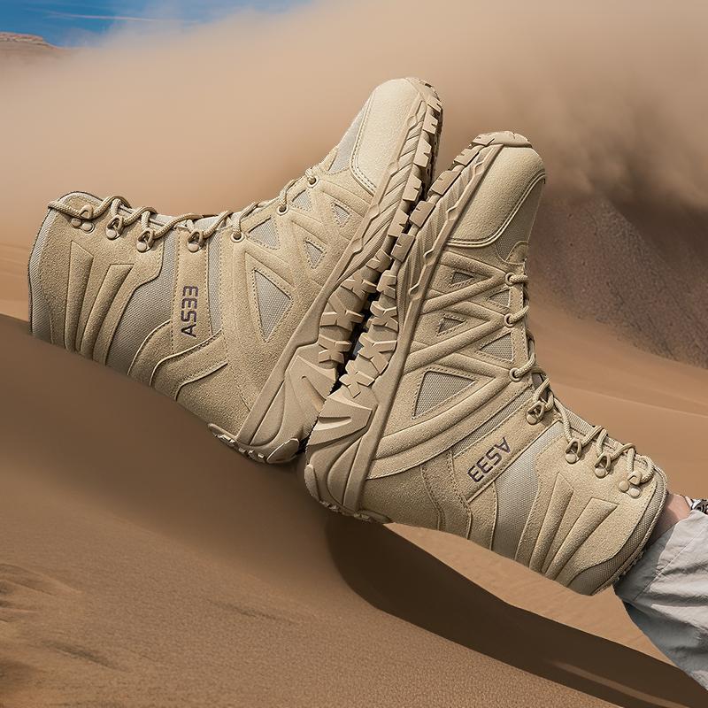 Herren Hochwertige Outdoor-Trekkingstiefel mit robustem Knöchelschutz R&B