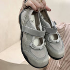 Damen Komfort-Sneaker mit atmungsaktivem Mesh-Obermaterial und innovativer Schnürtechnik R&B