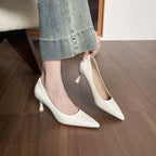 Damen Elegante Lack-Pumps mit komfortablem Blockabsatz