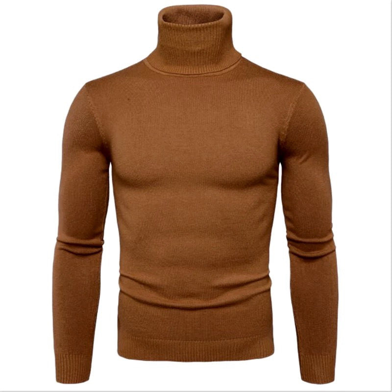 Herren Rollkragenpullover aus feiner Strickware R&B