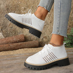 Damen Atmungsaktive und bequeme Sneaker mit auffälliger Sohle R&B