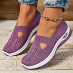 Damen Slip-On Sportschuhe mit luftdurchlässigem Netzdesign R&B