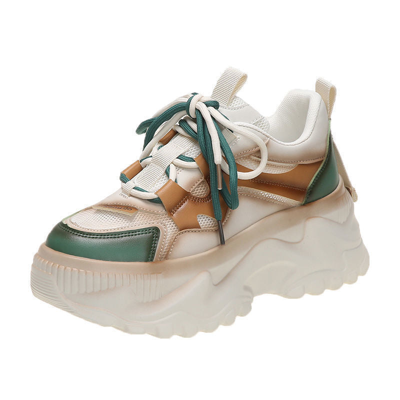 Damen Trendige Sneakers mit komfortabler Plateausohle