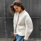 Damen Elegante und oversized Blazerjacke R&B