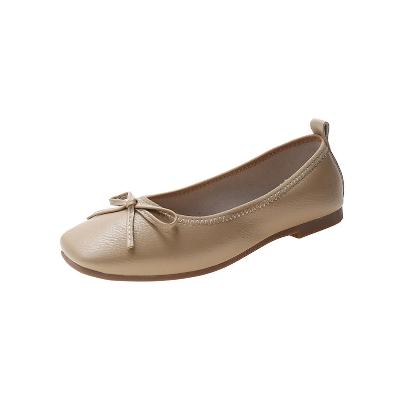 Damen Bequeme Ballerinas mit zartem Schleifen-Detail R&B