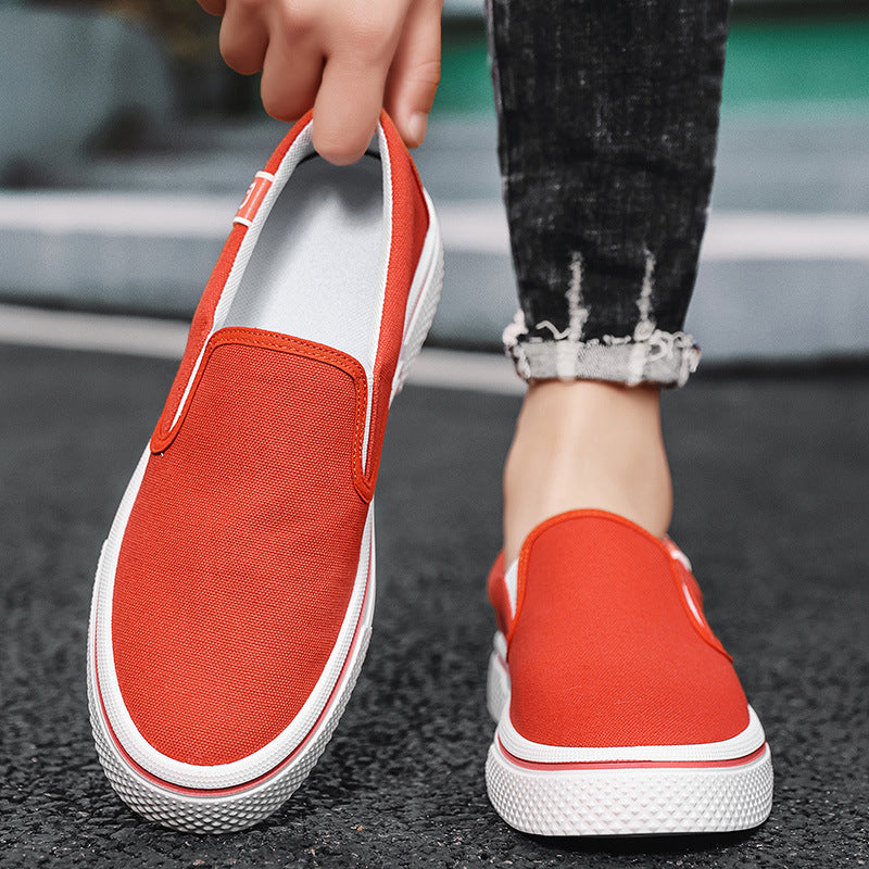 Damen bequeme Slip-On Sneakers aus atmungsaktivem Material R&B