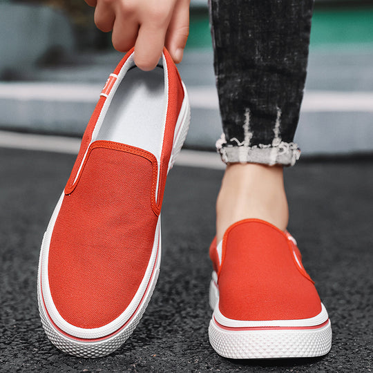 Damen bequeme Slip-On Sneakers aus atmungsaktivem Material R&B