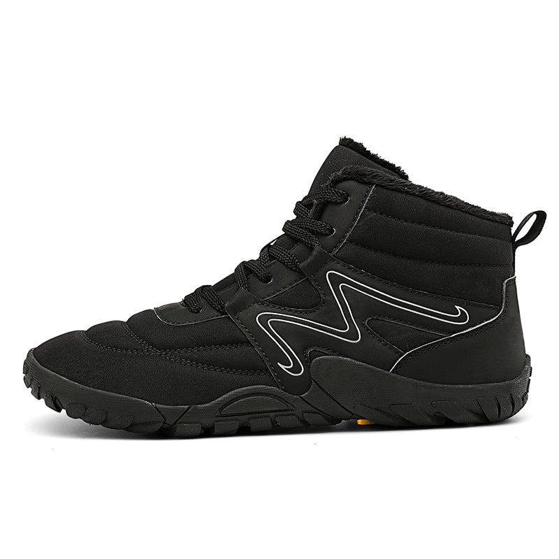 Damen Hohe Wintersneaker mit isolierender Innenausstattung und rutschfester Sohle