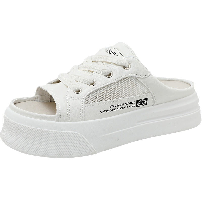 Damen Slip-On Sneaker mit atmungsaktiver Mesh-Oberfläche und sportlichem Design R&B
