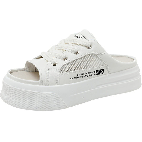 Damen Slip-On Sneaker mit atmungsaktiver Mesh-Oberfläche und sportlichem Design R&B