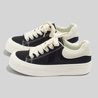 Damen modische Sneakers mit urbaner Flatform und atmungsaktiven Obermaterialien