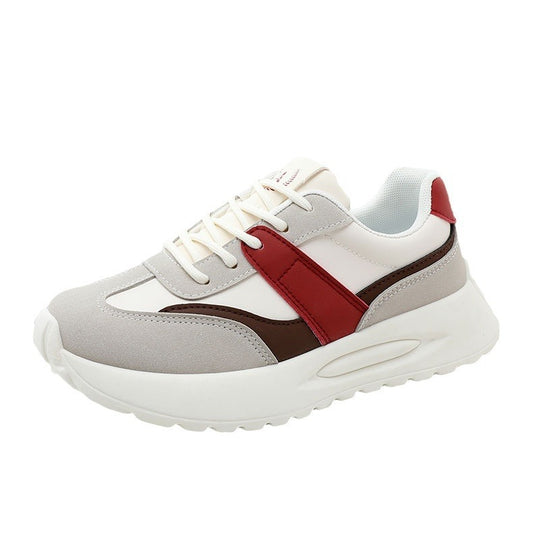 Damen Sportliche Chunky Sneakers mit atmungsaktivem Obermaterial und dämpfender Laufsohle R&B
