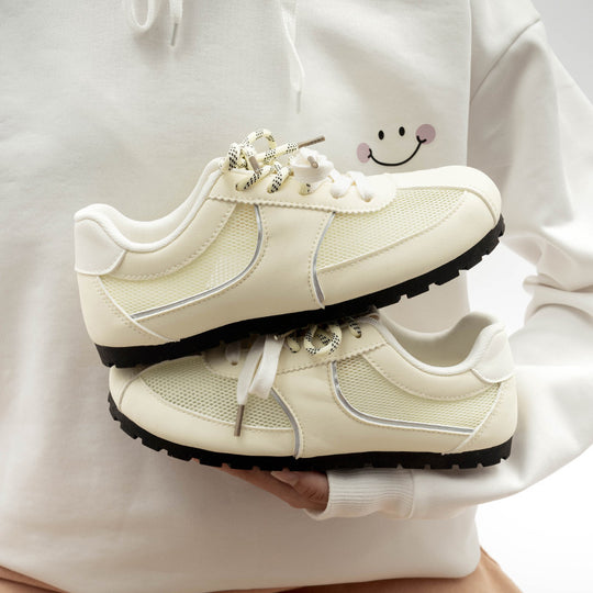 Damen Sportliche Freizeitsneaker mit atmungsaktiver Mesh-Oberfläche und komfortabler Dämpfung R&B