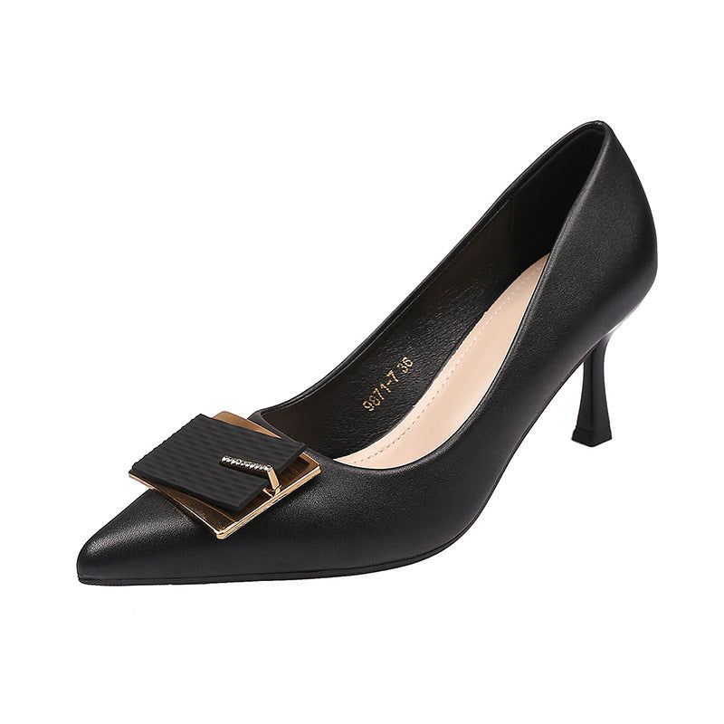 Damen elegante Pumps mit glamourösem Schmuckdetail R&B