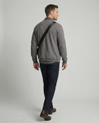 Onun Japanische Waffelstrick Sweatshirt Jacke Sportlicher Cardigan für Herren
