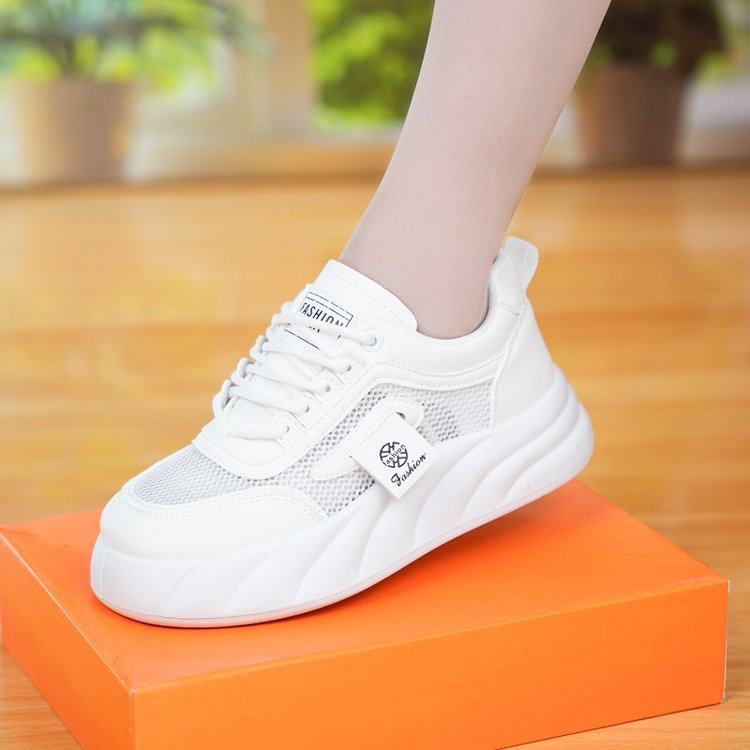 Damen Sportliche Sneaker mit atmungsaktiver Mesh-Oberfläche und dämpfendem Sohlenprofil R&B