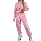 Damen lässiges Sweatshirt und bequeme Jogginghose Set R&B