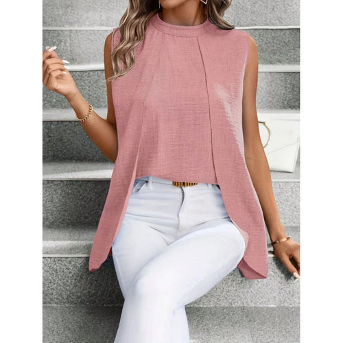 Damen Elegantes Trägershirt mit fließendem Schnitt und lässigem Fall R&B
