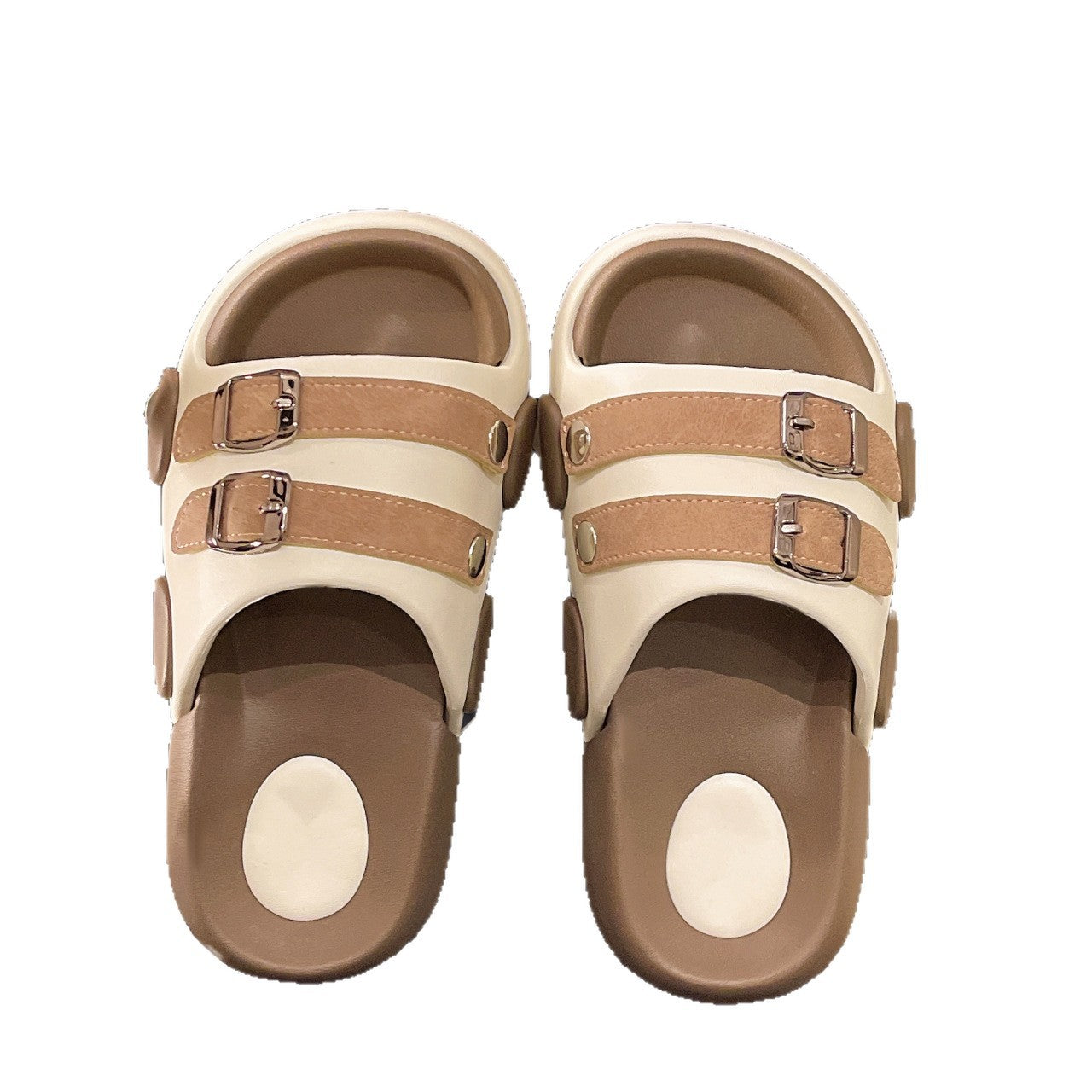 Damen Komfortable Sandalen mit Schnallen EB