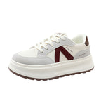Damen sportive Sneaker mit dämpfendem Sohlenprofil und stylischem Dekorelement R&B