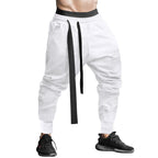 Herren Modische Freizeithose mit elastischem Bund und stylischem Kordelzug R&B