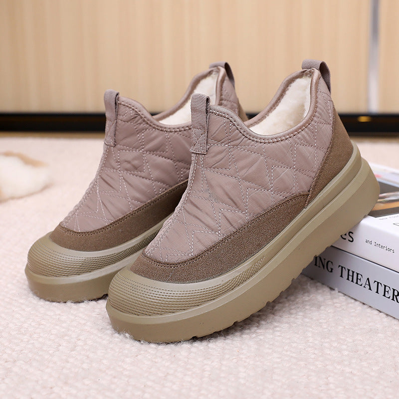 Damen Bequeme und wetterfeste Slip-On Boots mit weichem Innenfutter R&B