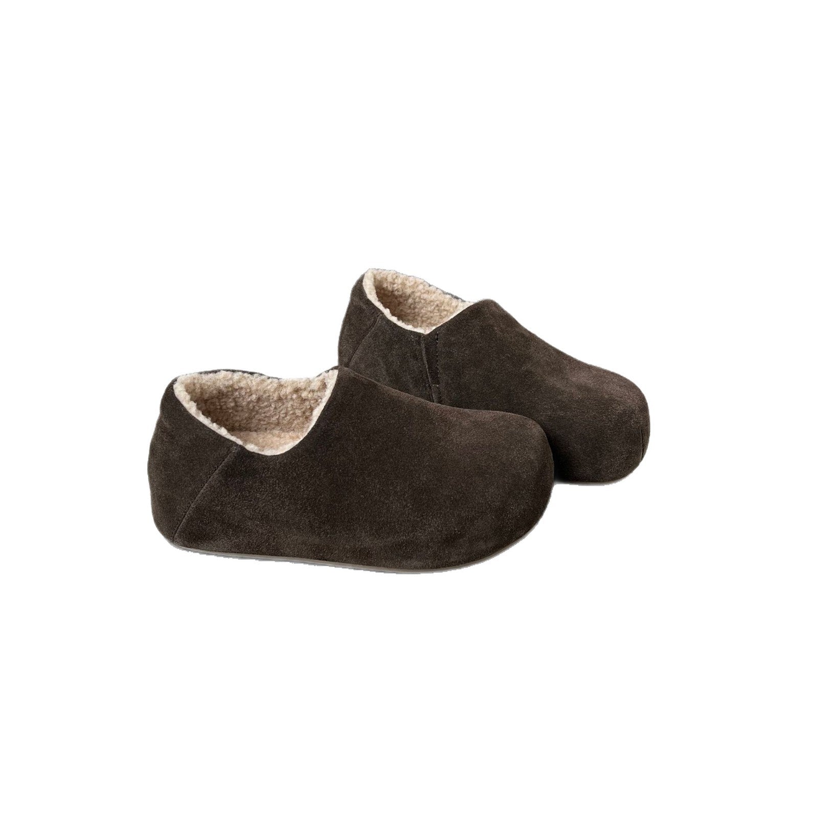 Damen Kuschelige Hausschuhe mit weichem Fleecefutter und rutschfester Sohle R&B