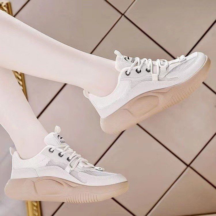 Damen Sportliche Sneakers mit atmungsaktiver Mesh-Oberfläche und komfortabler Sohle