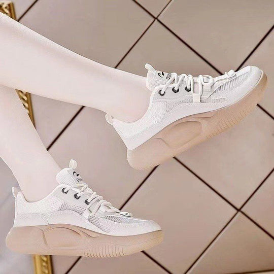 Damen Sportliche Sneakers mit atmungsaktiver Mesh-Oberfläche und komfortabler Sohle R&B