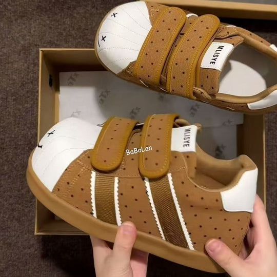 Damen Sportliche Sneaker im modernen Design mit praktischem Klettverschluss R&B