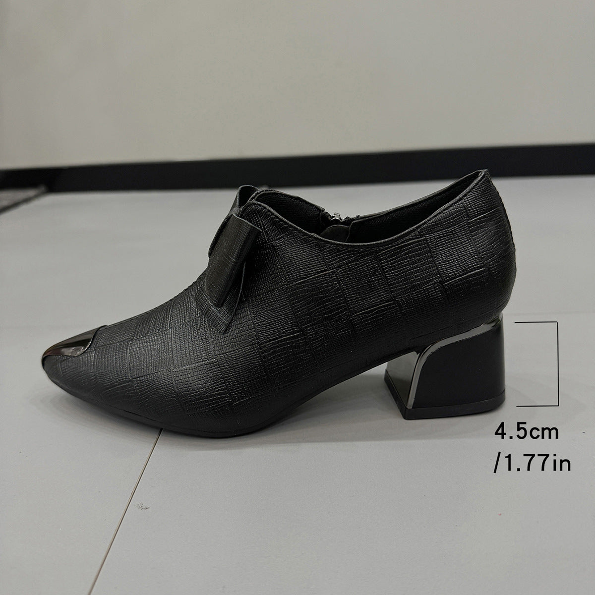 Damen elegante Stiefeletten mit modischem Schleifen-Detail und modernem Vorderteil R&B